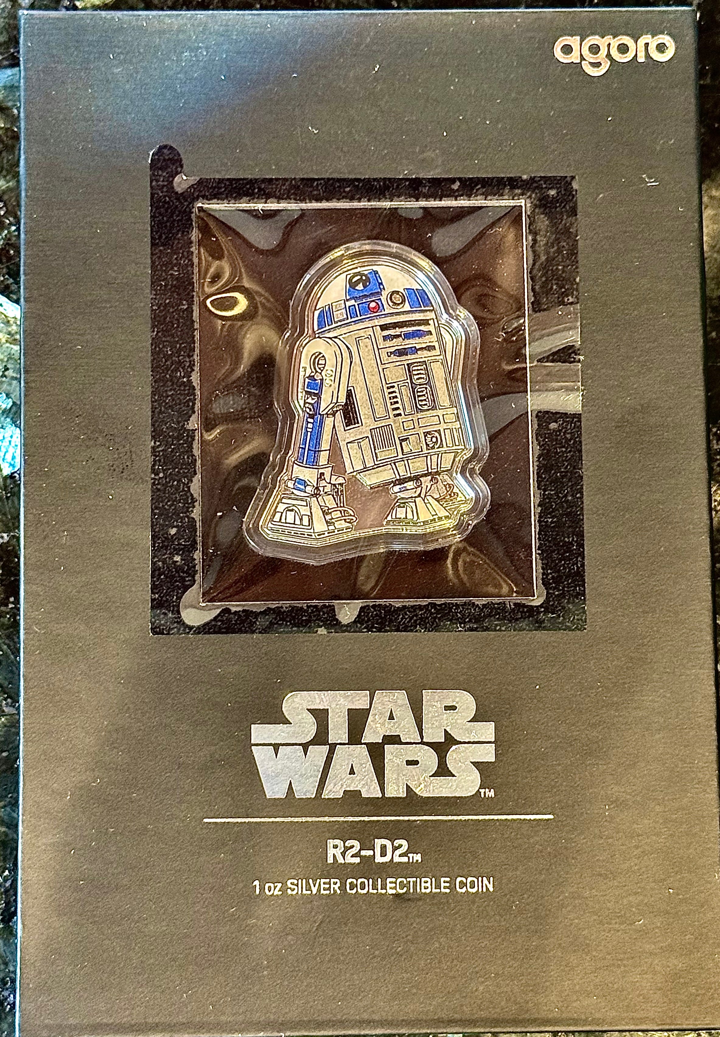Brand New Agoro Niue Star Wars R2-D2 1oz .999 Fine Silver Coin