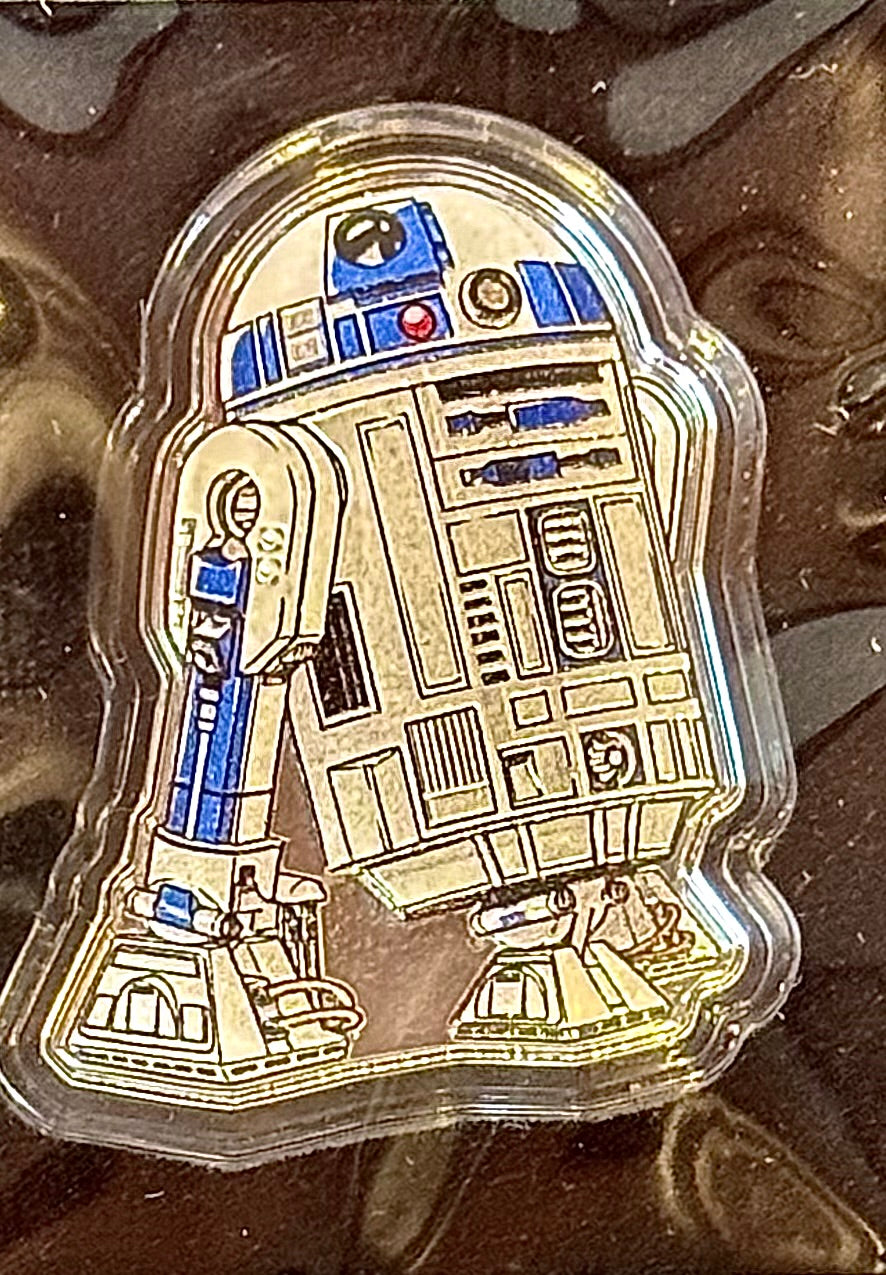 Brand New Agoro Niue Star Wars R2-D2 1oz .999 Fine Silver Coin